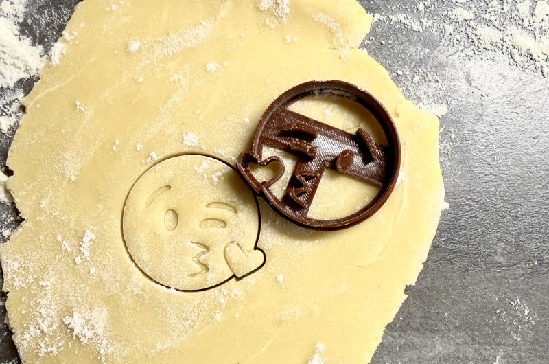 Emporte-pièce Emoji Amoureux