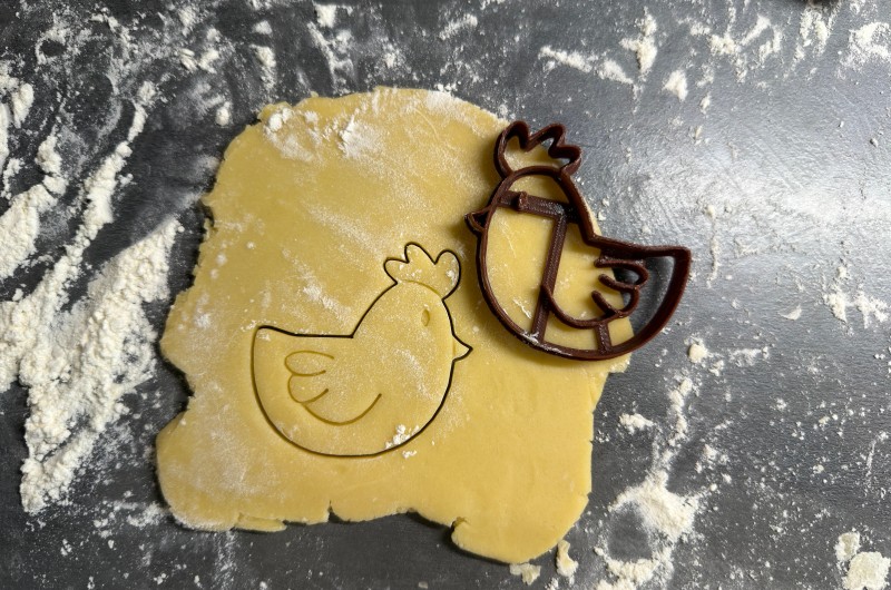 Emporte-pièce Poule