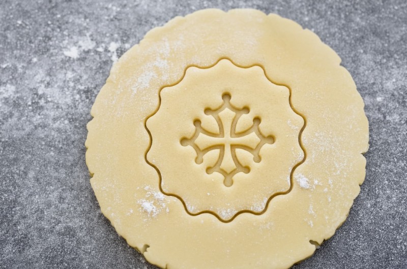 Emporte-pièce croix occitane | Biscuits Galettes Sud-Ouest | Morning Cookies