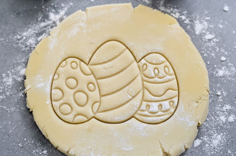 Emporte-pièce Lapin et Oeuf de Pâques