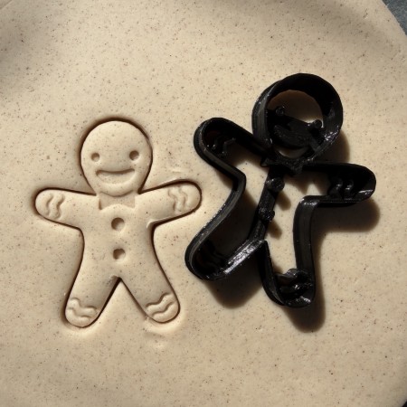 Emporte-pièce Bonhomme de pain d'épices - Gingerbread man