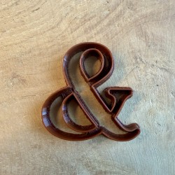Emporte-pi&egrave;ce Esperluette Ampersand
